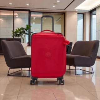 Kipling Spontaneous S Βαλίτσα Καμπίνας 55cm Ruby Red
