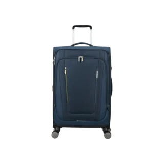 American Tourister Wanderlite Μεσαία Βαλίτσα Dark Navy