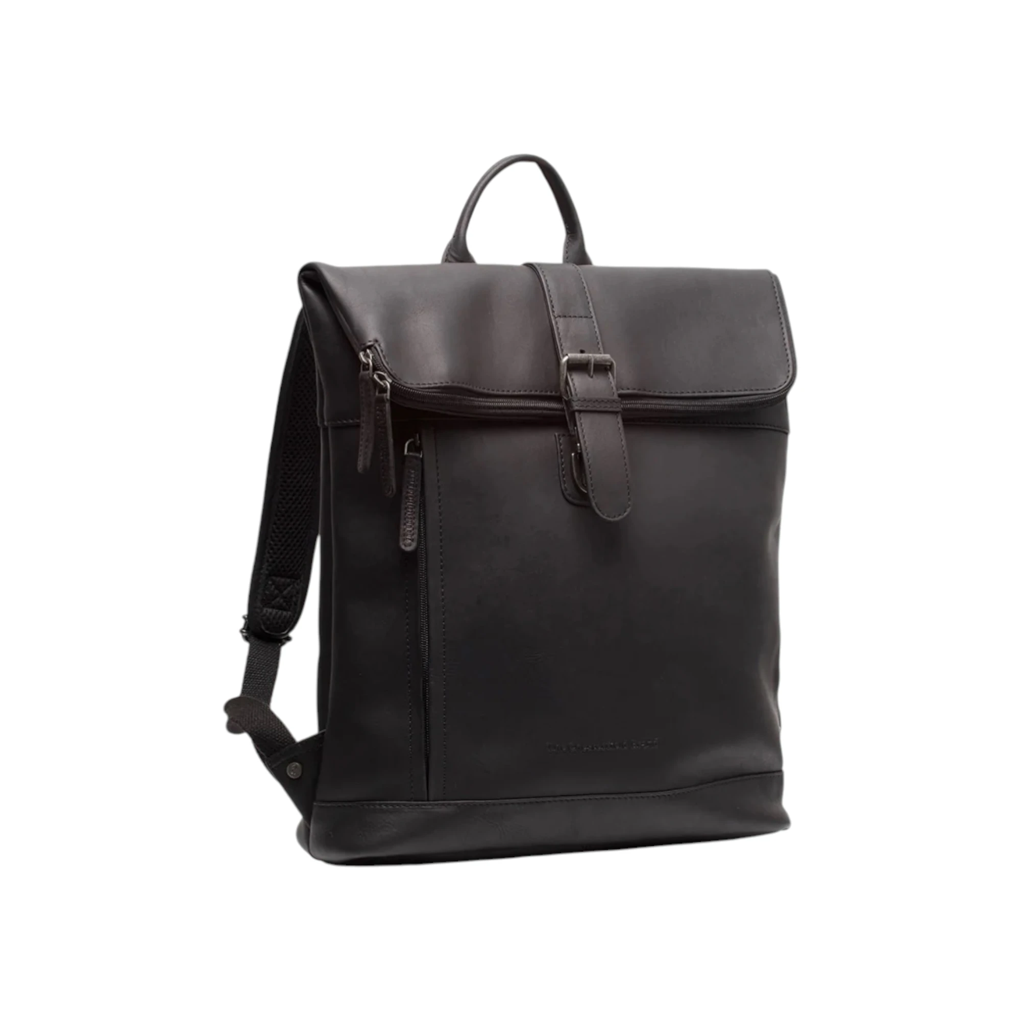 Chesterfield Larsson Δερμάτινο Σακίδιο Μαύρο