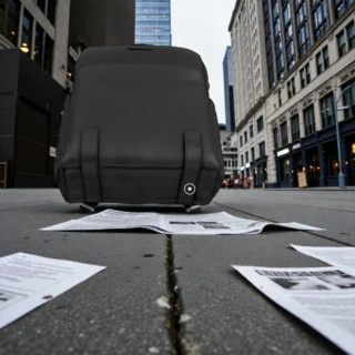 Piquadro Modus Σακίδιο Πλάτης για Laptop 15.6” Μαύρο