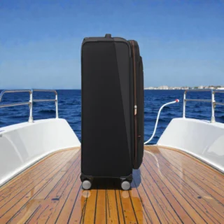 American Tourister Wanderlite Μεγάλη Βαλίτσα Shadow Black