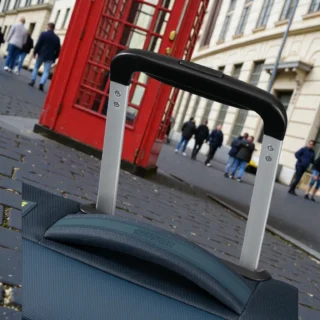 American Tourister Wanderlite Βαλίτσα Μεγάλη 79cm Σκούρο Μπλε