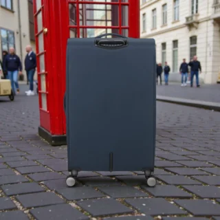 American Tourister Wanderlite Βαλίτσα Μεγάλη 79cm Σκούρο Μπλε