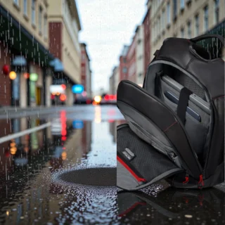 Samsonite Ecodiver Σακίδιο Πλάτης Laptop M Μαύρο Χρώμα