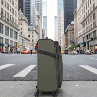 Travelite Briize Μεσαία Βαλίτσα Trolley Expandable Χακί