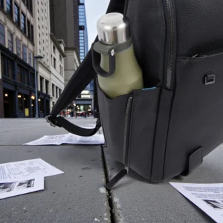 Piquadro Modus Σακίδιο Πλάτης για Laptop 15.6” Μαύρο