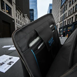 Piquadro Modus Σακίδιο Πλάτης για Laptop 15.6” Μαύρο