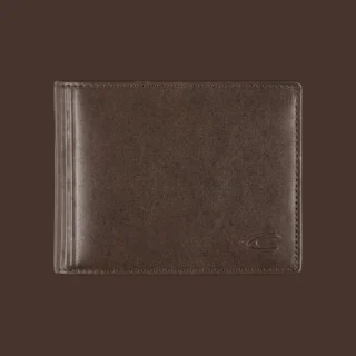 camel active Cliff Πλάγιο Πορτοφόλι Σκούρο Καφέ