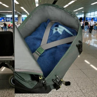 American Tourister Σακίδιο Καμπίνας Κυπαρισσί