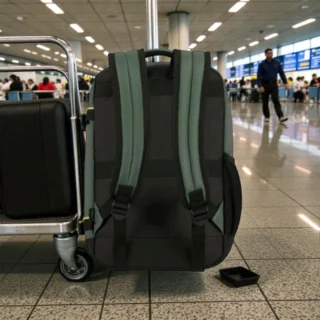 American Tourister Σακίδιο Καμπίνας Κυπαρισσί