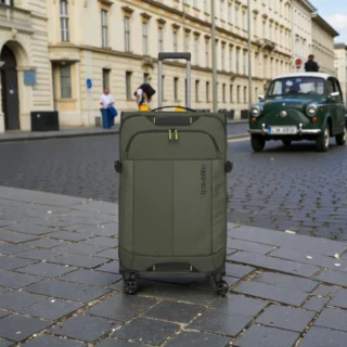 Travelite Briize Μεγάλη Βαλίτσα Expandable Χακί
