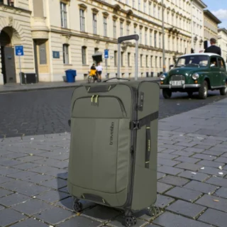Travelite Briize Μεγάλη Βαλίτσα Expandable Χακί