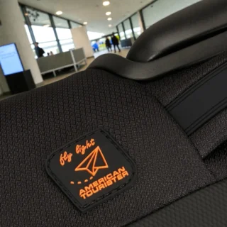 American Tourister Wanderlite Μεσαία Βαλίτσα Shadow Black