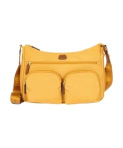 Bric’s X-Bag Τσάντα Ώμου Κίτρινο Honey
