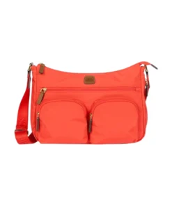 Bric’s X-Bag Τσάντα Ώμου Κοραλί