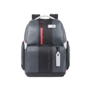 Piquadro Urban Σακίδιο Πλάτης Laptop Γκρι Μαύρο