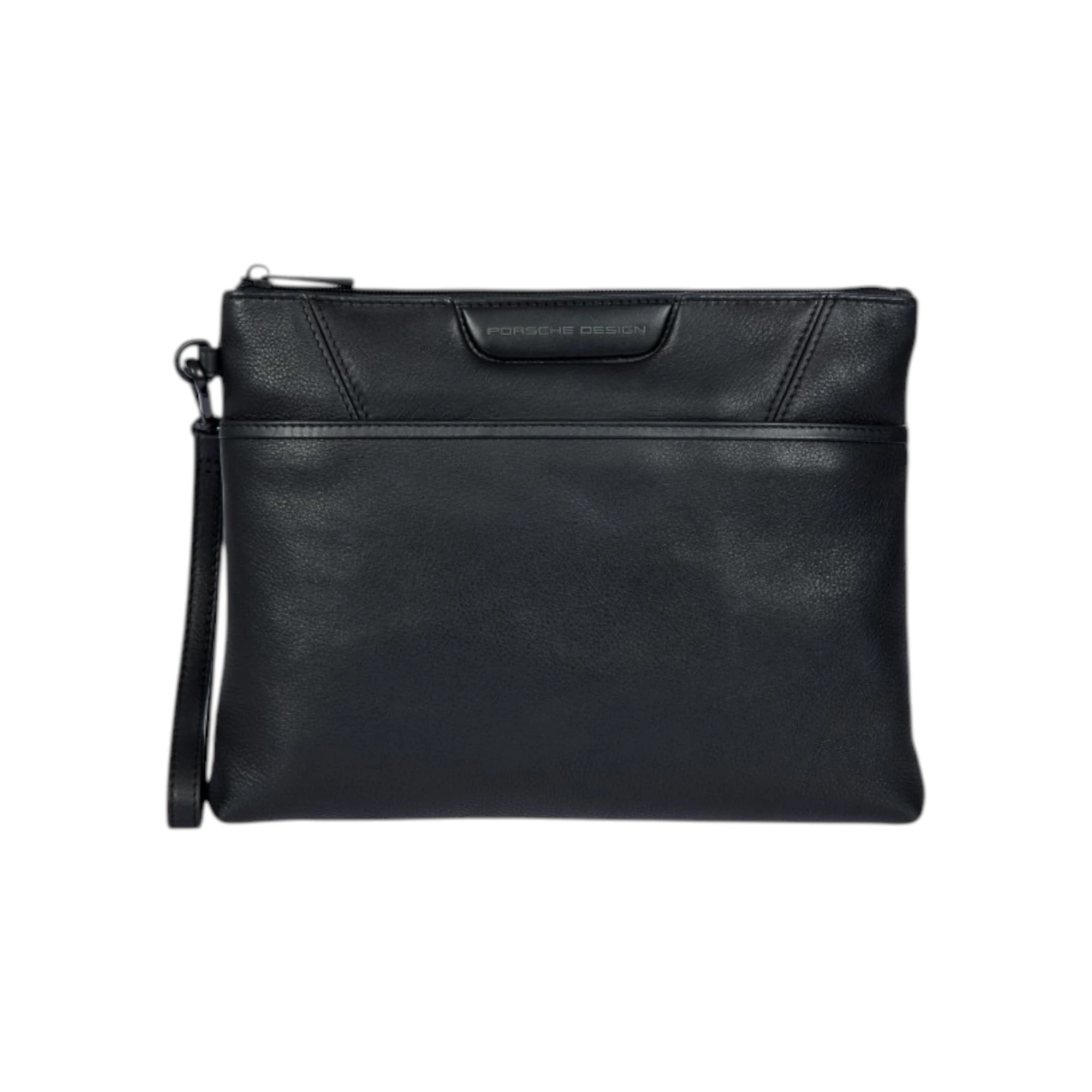 Porsche Design Roadster Leather Evo Τσαντάκι Χειρός Μαύρο