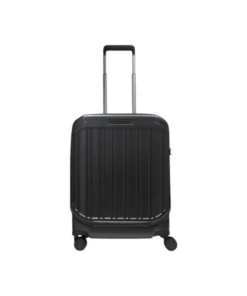 Piquadro PQ-Light Βαλίτσα Καμπίνας 55x40x23cm Μαύρη