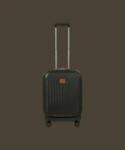 Bric’s Taormina Slim Expandable Βαλίτσα Καμπίνας 55x40x22cm Λαδί