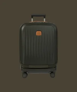 Bric’s Taormina Slim Expandable Βαλίτσα Καμπίνας 55x40x22cm Λαδί