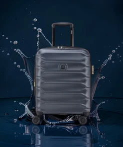 Delsey Meteor Βαλίτσα Καμπίνας Slim Expandable 55x40x20cm Μπλε