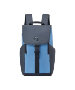 Delsey Securflap Σακίδιο Πλάτης Laptop 15.6″ Μπλε