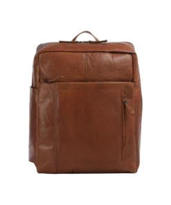 Spikes & Sparrow Jonathan Δερμάτινο Σακίδιο Πλάτης Cabin Bag 15,6″ Κονιάκ