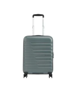 American Tourister Flashline 55cm Μάρκα: American Tourister Σειρά: Flashline Τύπος: Βαλίτσα καμπίνας Spinner Χρώμα: Σκούρο πράσινο Κατασκευή: Σκληρή Υλικό κελύφους: 100% ABS Διαστάσεις: 55 × 40 × 20 cm (Ύψος × Πλάτος × Βάθος) Βάρος: 2,6 kg Χωρητικότητα: 34 L Ρόδες: 4 διπλές, με κίνηση προς κάθε κατεύθυνση Λαβή trolley: Διπλού σωλήνα Κλείσιμο: Φερμουάρ Κλειδαριά: TSA με τριψήφιο συνδυασμό Εσωτερικό διαχωριστικό: Ναι Εσωτερική οργάνωση: Ναι Εσωτερική τσέπη: Δικτυωτή Ιμάντες συγκράτησης: Ελαστικοί, χιαστί Εσωτερική επένδυση: Τουλάχιστον 95% PET από ανακύκλωση μετά την κατανάλωση, κατά βάρος Εγγύηση: Νόμιμη εγγύηση Ολοκλήρωσε την αγορά σου στο alhimistisbags.gr.