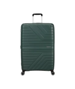 American Tourister Flytwist Μεγάλη Επεκτεινόμενη Βαλίτσα 78×50×30cm Afterdark Pine Πράσινη
