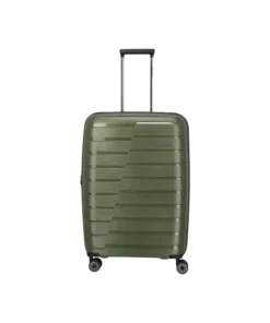 Travelite Air Base M Βαλίτσα Μεσαία Επεκτεινόμενη 67×45×27cm Λαδί