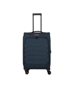 Travelite Skaii M Βαλίτσα Μεσαία Επεκτεινόμενη 67×43×27cm Μπλε